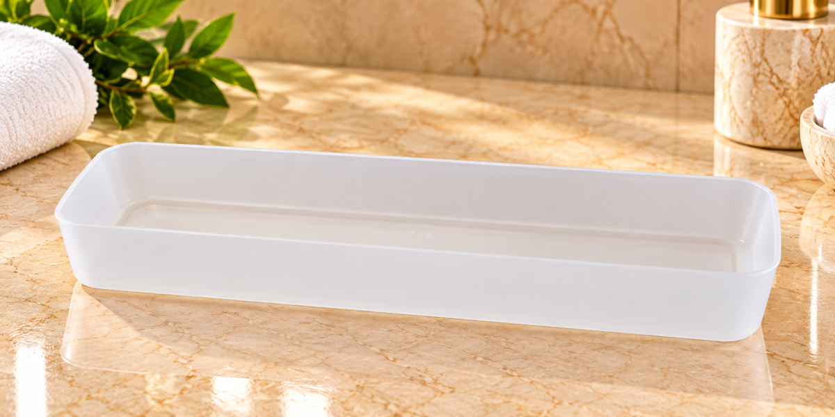 Vassoio Satinato rettengolare cm.26.5x8.7x4.5 - immagine 2